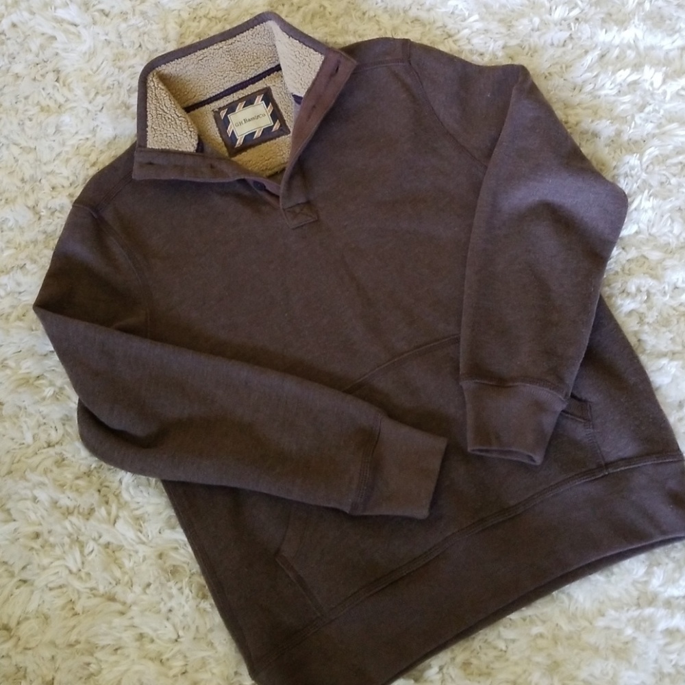 Cozy half button hoodie GH Bass